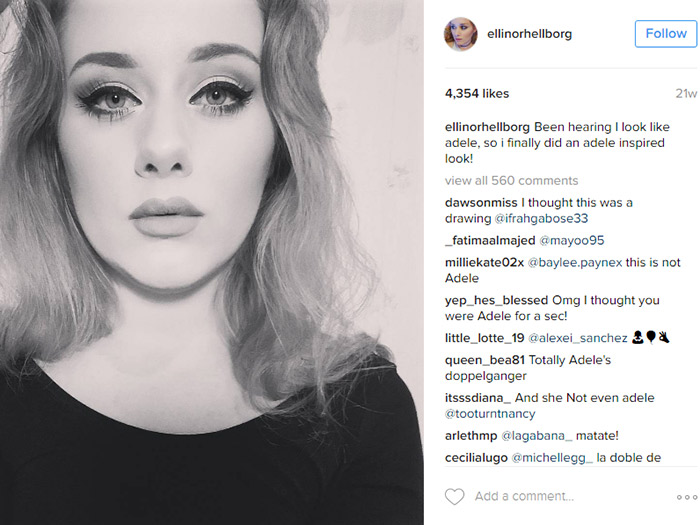 IT’S SCARY HOW MUCH SHE LOOKS LIKE ADELE