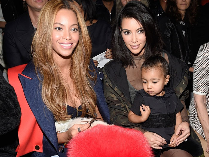 There seems to be some tension between Kim Kardashian and Beyoncé