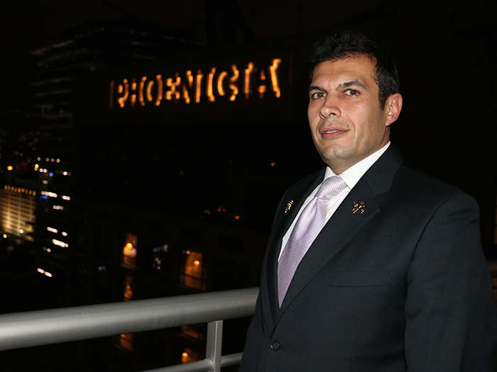 Prestigious Les Clefs d'Or Pinning Ceremony at the Phoenicia Hotel Penthouse