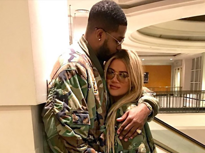 Khloe Kardashian and Tristan Thompson Playing Matchy Matchy