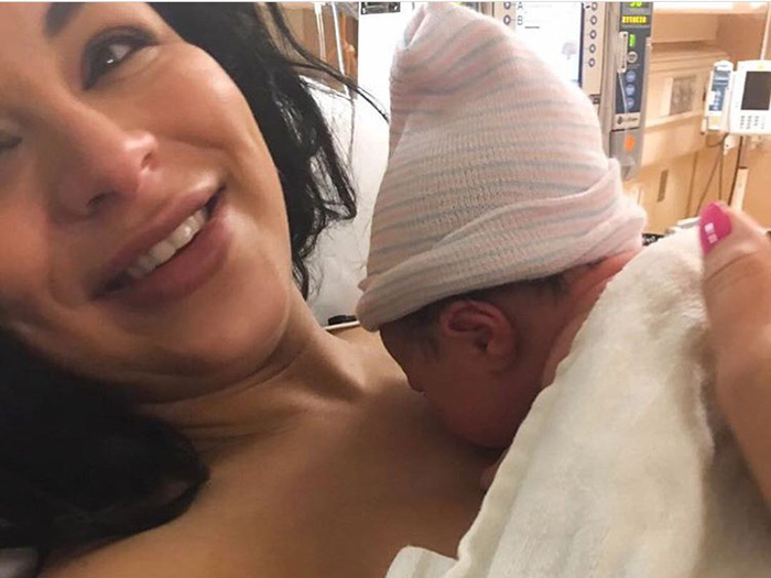 Rima Fakih’s first picture with baby