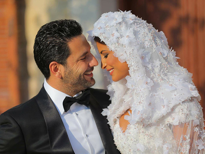 Rym Saidi's George Hobeika Wedding Gown is a Must-See