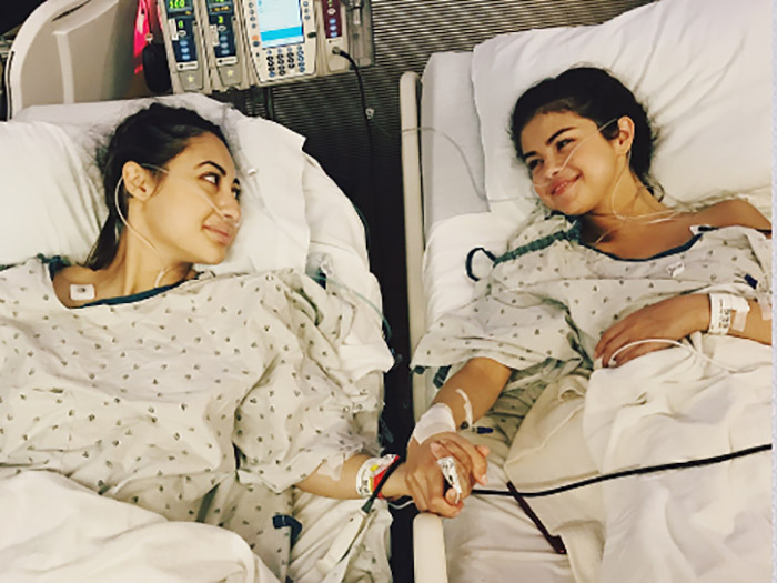 Selena Gomez in kidney failure