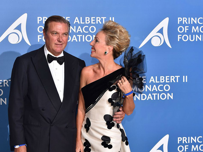 Princess Camilla of Bourbon selects Georges Chakra Couture