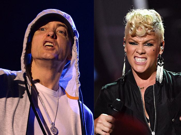 When Pink is Drunk, She Shows love for Eminem