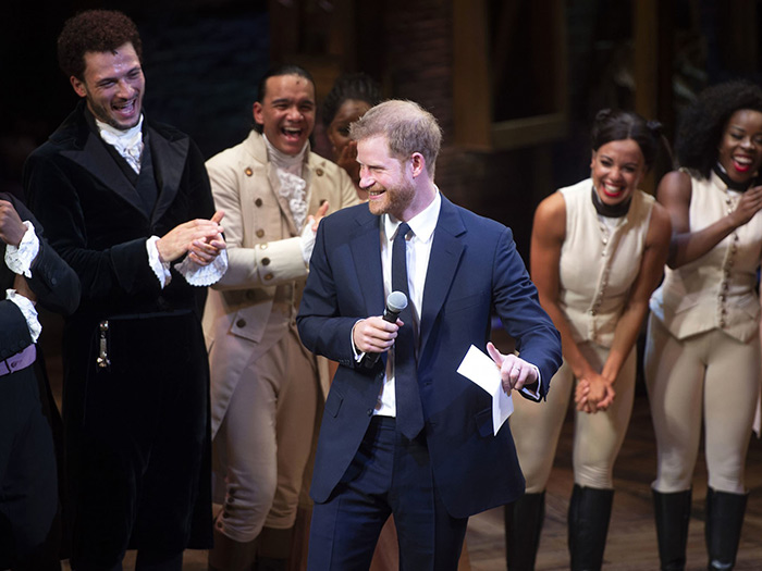Prince Harry Playing King George III For a Day