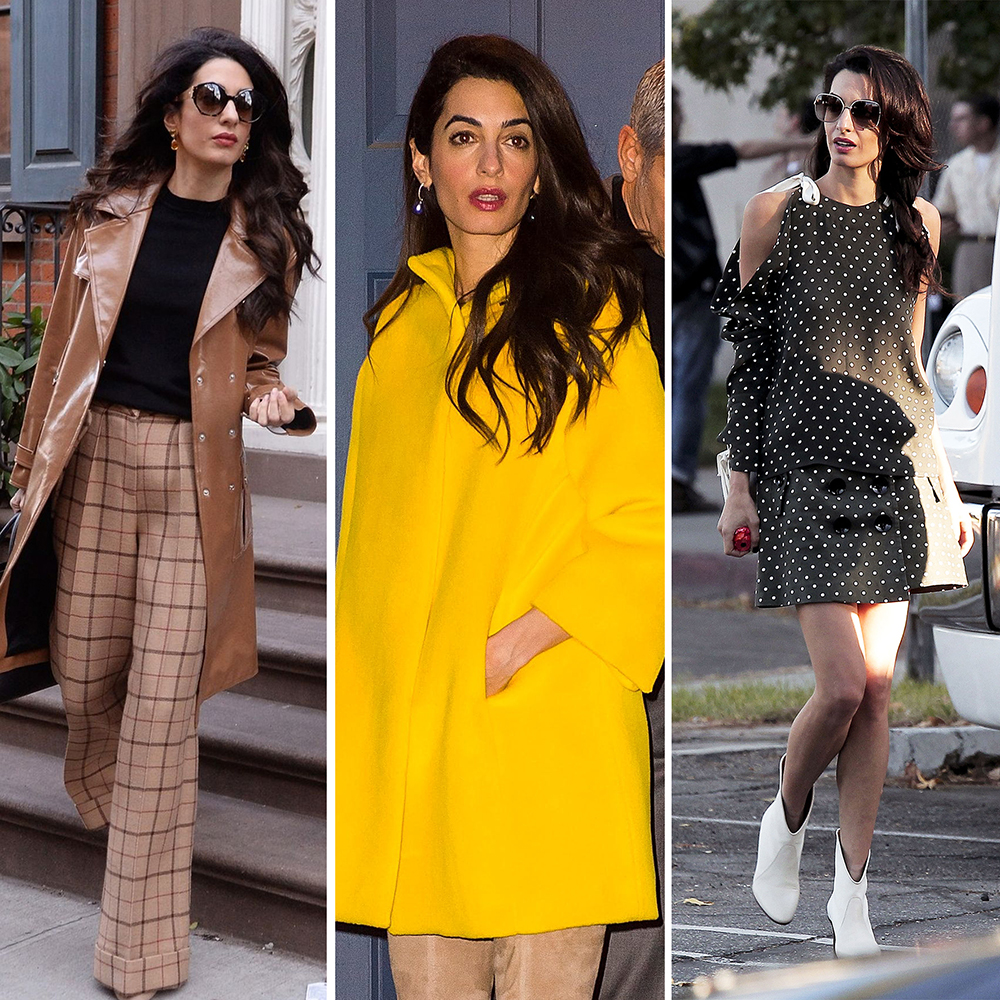 10 Amal Clooney outfits to copy this fall