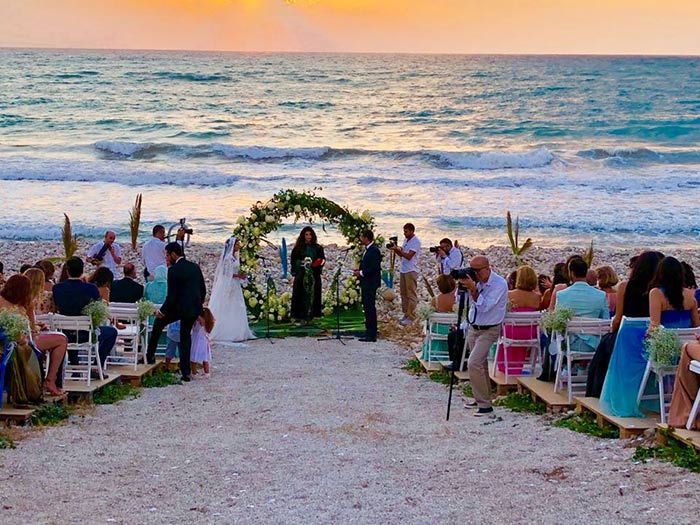 Joumana Haddad Officiated a Wedding