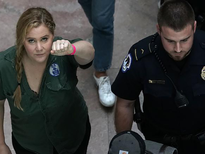Amy Schumer and Emily Ratajkowski both arrested