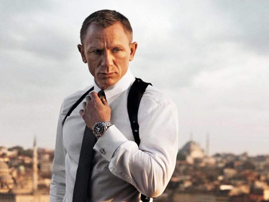 Daniel Craig as James bond for the fifth time
