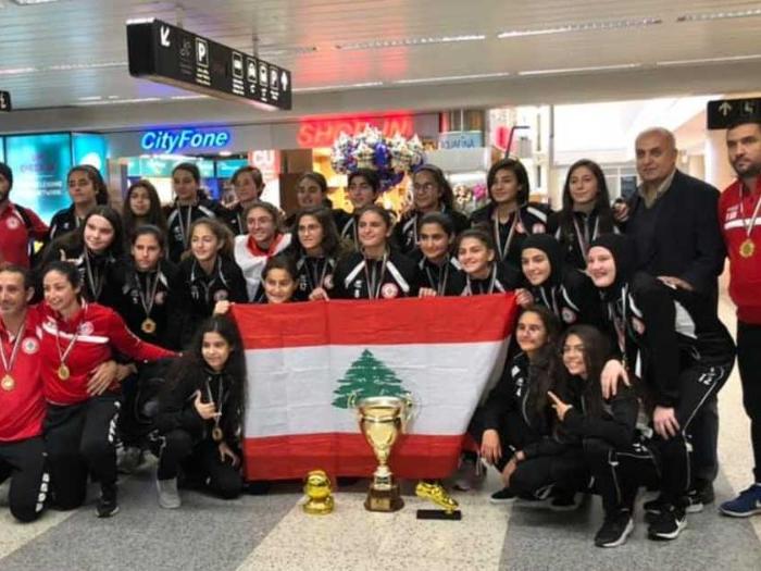 The U-15 Women’s Lebanese national team won the West Asian Championship